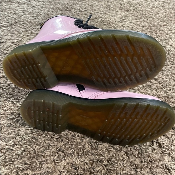 Dr Martens, shiny pink boots, kids size 2 - Picture 8 of 8